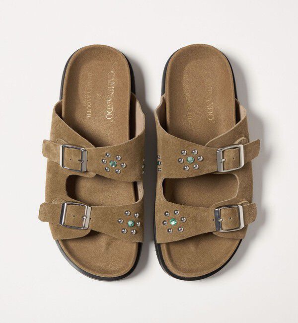BEAUTY&YOUTH UNITED ARROWS「【別注】＜CAMINANDO＞スタッズ ベルト サンダル」|サンダル|