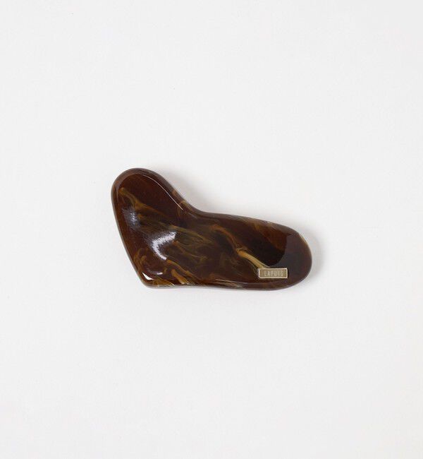 BEAUTY&YOUTH UNITED ARROWS「＜LAPUIS＞Plump heart バレッタ/S」|ヘアバンド|MD.BROWN