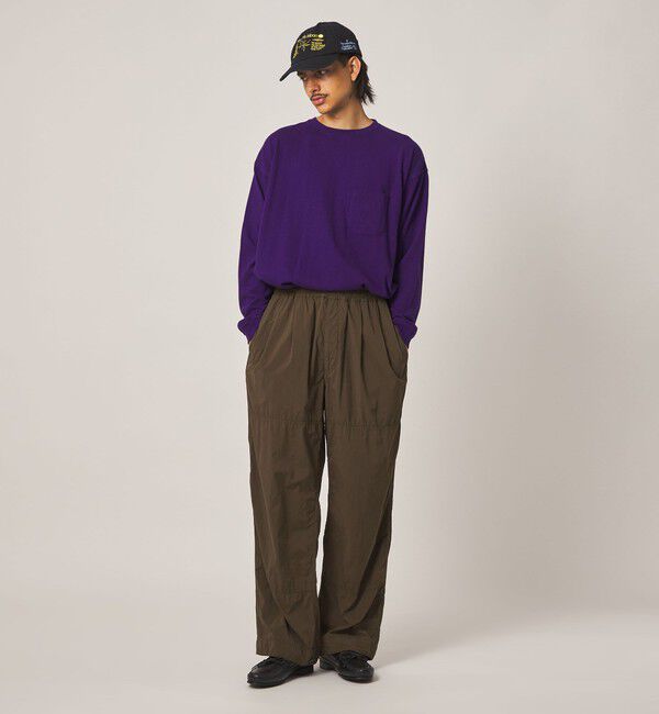 STEVEN ALAN「＜Steven Alan＞ シアー ナイロン ガーメントダイ イージー パンツ」|その他|