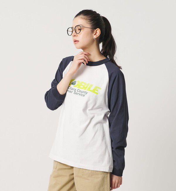 BEAUTY&YOUTH UNITED ARROWS「【別注】＜HEAR MY NAME＞ラグラン ロングスリーブ Tシャツ」|Tシャツ・カットソー|