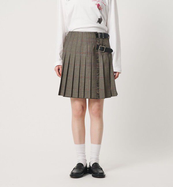 BEAUTY&YOUTH UNITED ARROWS「【別注】＜O'NEIL of DUBLIN＞プリーツ ミニスカート」|スカート|