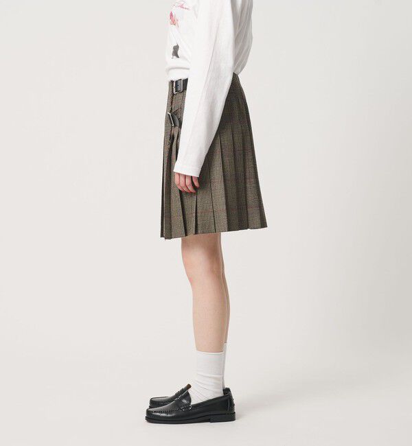 BEAUTY&YOUTH UNITED ARROWS「【別注】＜O'NEIL of DUBLIN＞プリーツ ミニスカート」|スカート|