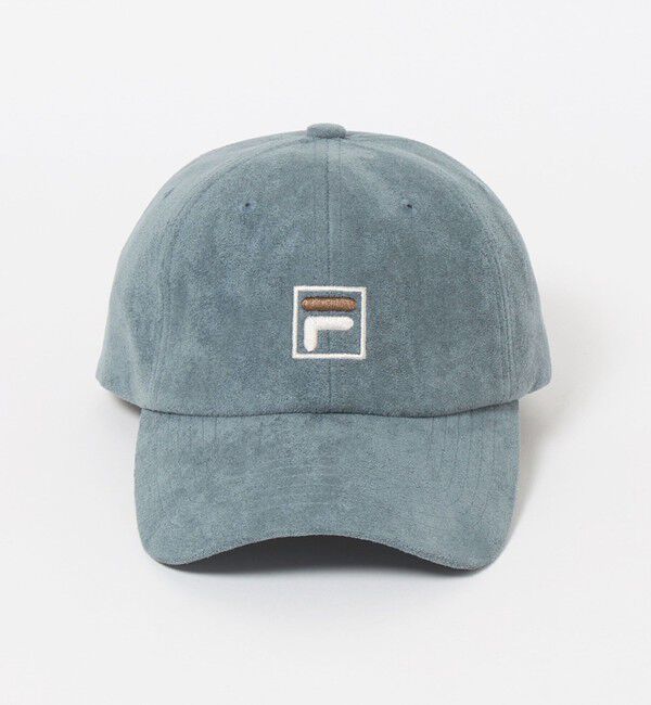 BEAUTY&YOUTH UNITED ARROWS「【別注】＜FILA＞スエードライク ロゴ キャップ」|キャップ・キャスケット|