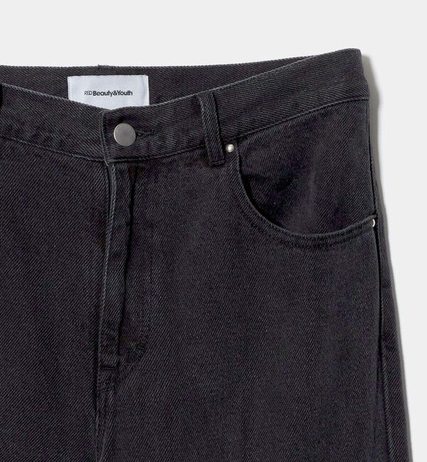 BEAUTY&YOUTH UNITED ARROWS「セルロース レース フレアデニムパンツ」|デニム|