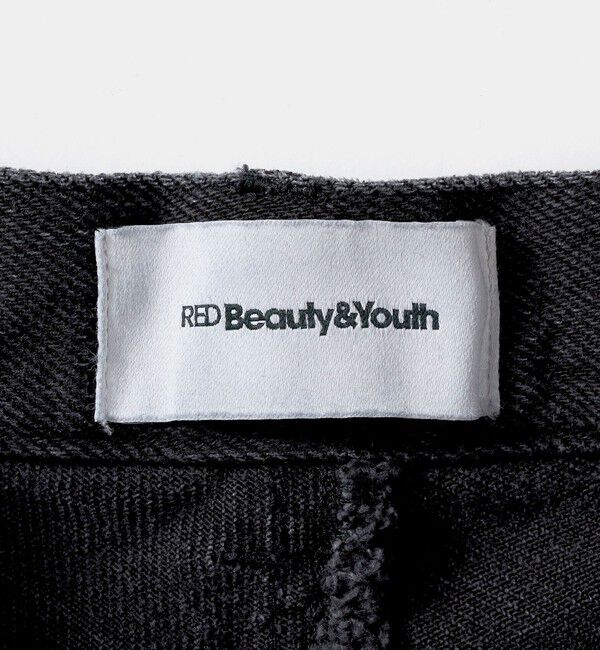 BEAUTY&YOUTH UNITED ARROWS「セルロース レース フレアデニムパンツ」|デニム|