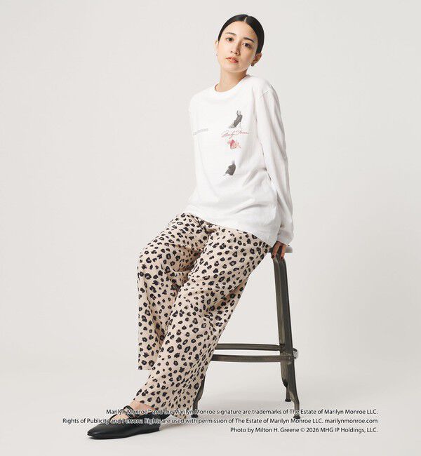 BEAUTY&YOUTH UNITED ARROWS「【別注】＜GOOD ROCK SPEED＞Marilyn Monroe/ロングスリーブ Tシャツ」|Tシャツ・カットソー|