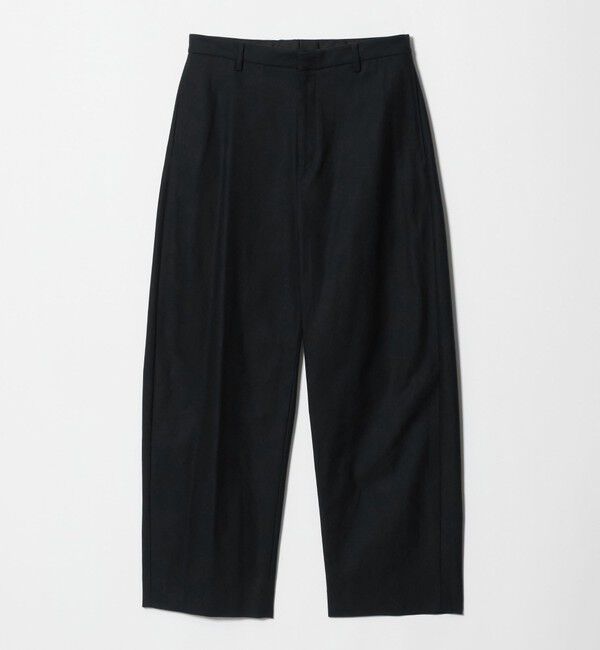 BEAUTY&YOUTH UNITED ARROWS「ハイツイスト コットン カーブ パンツ NO.8」|チノ|BLACK