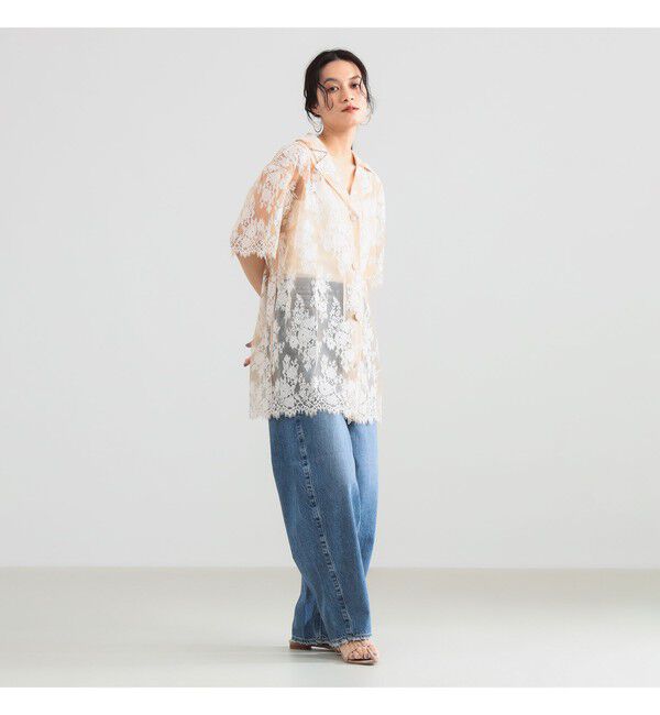 Demi-Luxe BEAMS 「BAUM UND PFERDGARTEN / MANNICA フラワー シャツ」|シャツ・ブラウス|