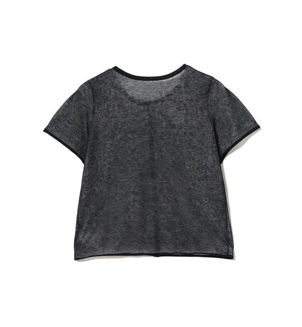 Ray BEAMS 「シアー コンパクト ハーフ スリーブ カーディガン」|ニット・セーター|