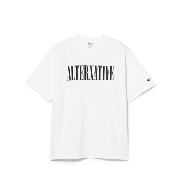 BEAMS「BEAMS｜【別注】Champion / Music T-Shirt｜サステナブル｜製品洗い加工」|Tシャツ・カットソー|
