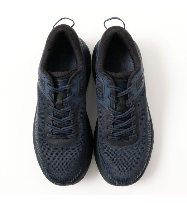 BEAMS「BEAMS｜HOKA / BONDI 7｜シンプル｜モノトーン」|スニーカー|