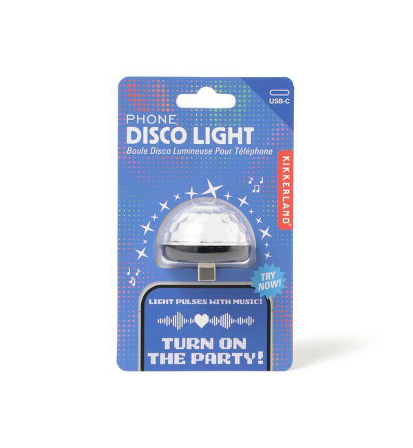 bPr BEAMS「KIKKERLAND / TYPE-C Phone Disco Light」|モバイルケース|