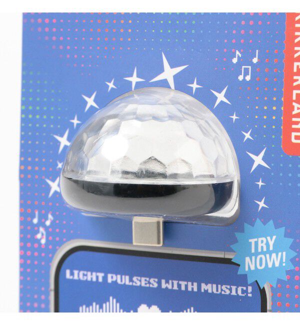 bPr BEAMS「KIKKERLAND / TYPE-C Phone Disco Light」|モバイルケース|
