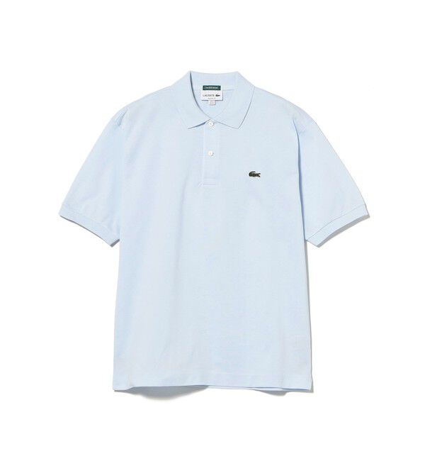 BEAMS「BEAMS｜【別注】LACOSTE / ヘビーカノコ ポロシャツ｜50周年 別注アイテム｜ヘビーカノコ素材｜水洗い可」|ポロシャツ|