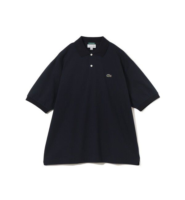 BEAMS「BEAMS｜【別注】LACOSTE / ヘビーカノコ ポロシャツ｜50周年 別注アイテム｜ヘビーカノコ素材｜水洗い可」|ポロシャツ|HDE_ABOMES