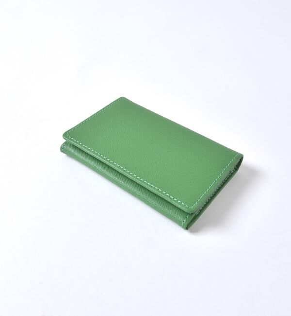 SHIPS「SHIPS:【SAFFIANO LEATHER】イタリアンレザー  カードケース （名刺入れ）」|名刺入れ・カードケース|
