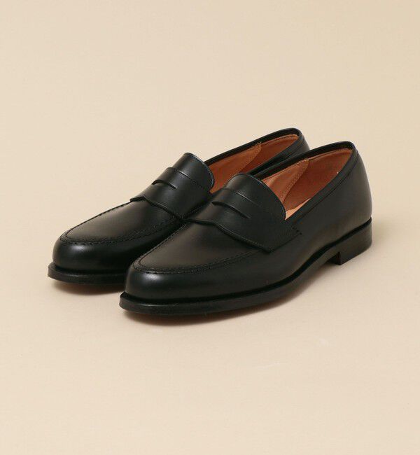 SHIPS「CROCKETT＆JONES: BOSTON コイン ローファー」|その他|ブラック