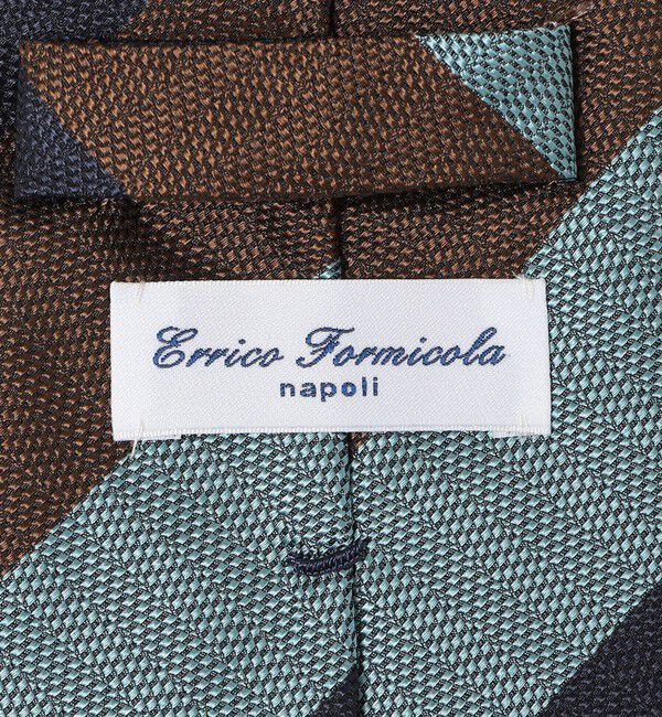 SHIPS「Errico Formicola : シルク ジャカード ワイドストライプ ネクタイ」|ネクタイ・蝶ネクタイ|