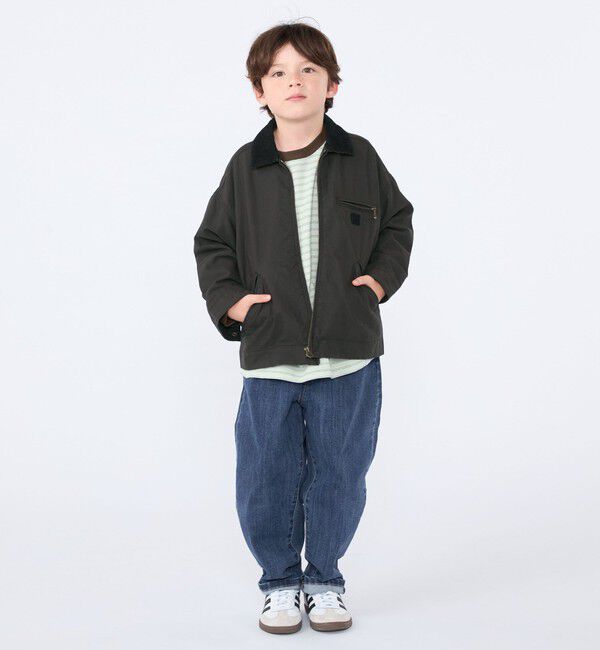 SHIPS KIDS「SHIPS KIDS:100～130cm /ヴィンテージ ライク デニム パンツ」|デニム|