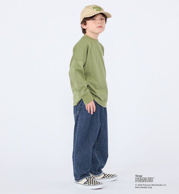 SHIPS KIDS「SHIPS KIDS:100～130cm /ヴィンテージ ライク デニム パンツ」|デニム|