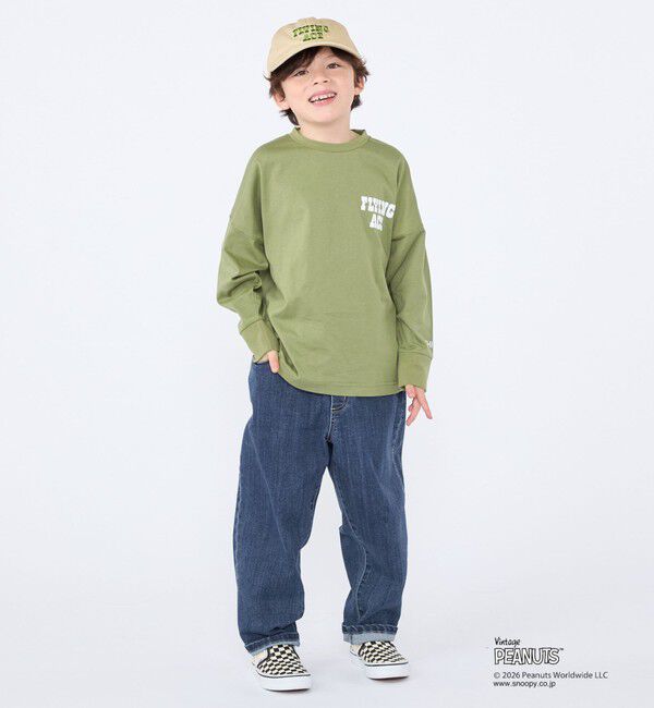 SHIPS KIDS「SHIPS KIDS:100～130cm /ヴィンテージ ライク デニム パンツ」|デニム|