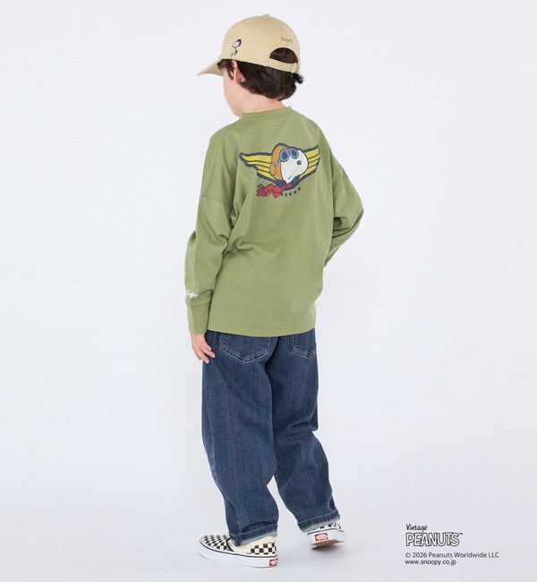 SHIPS KIDS「SHIPS KIDS:100～130cm /ヴィンテージ ライク デニム パンツ」|デニム|