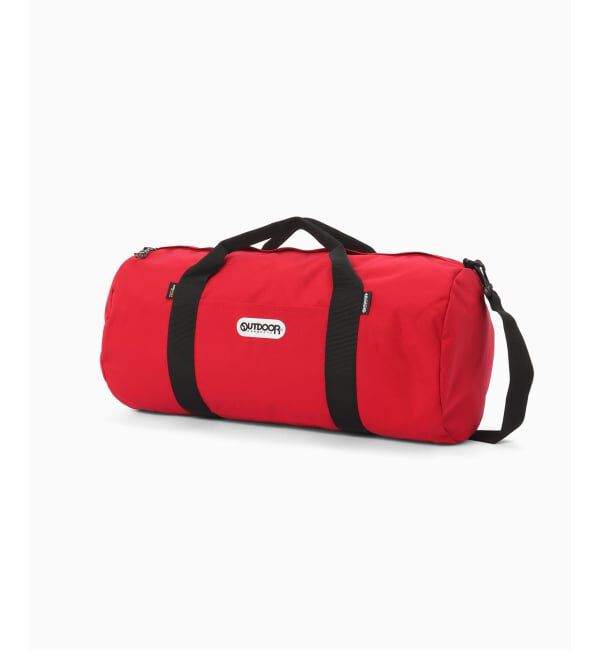 OUTDOOR PRODUCTS Usual Things「追加 232  ROLL BOSTON X-LARGE SOLID」|ボストンバッグ|レッド
