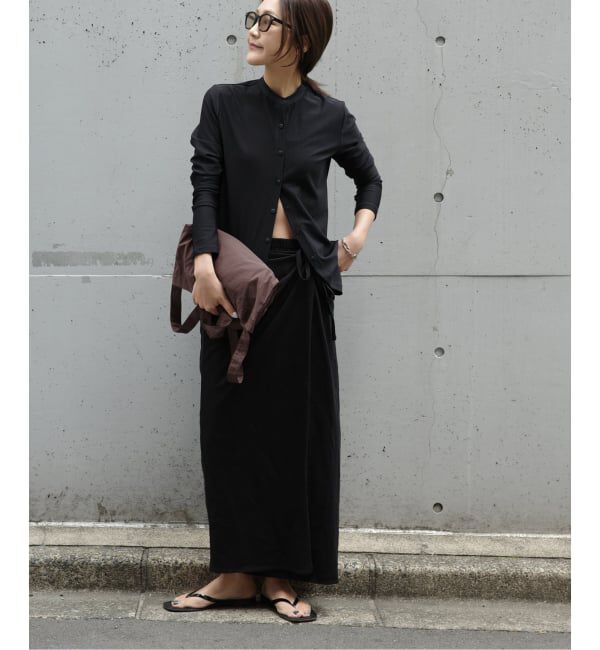 OUTDOOR PRODUCTS Usual Things「ACTIVE WEAR テレコクルーネックスナップカーディガン」|カーディガン|