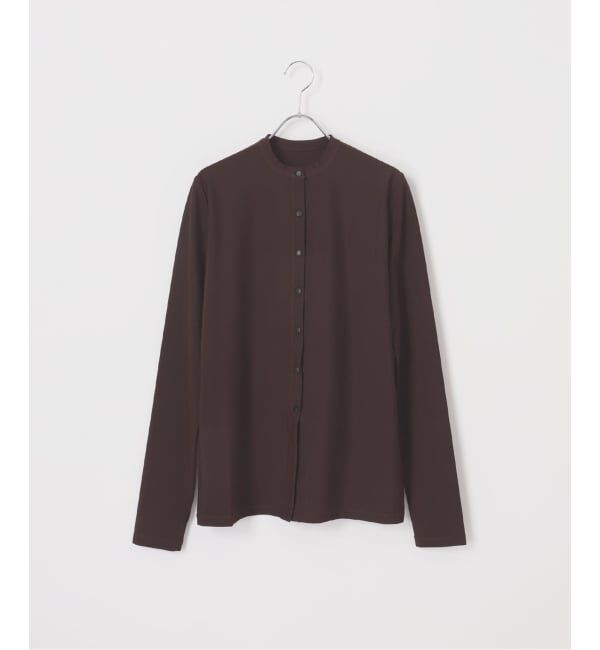 OUTDOOR PRODUCTS Usual Things「ACTIVE WEAR テレコクルーネックスナップカーディガン」|カーディガン|