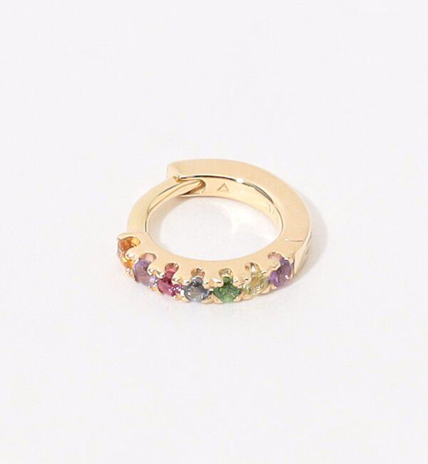 TOMORROWLAND GOODS「Otiuｍberg. Small Rainbow Huggie 片耳ピアス」|ピアス|