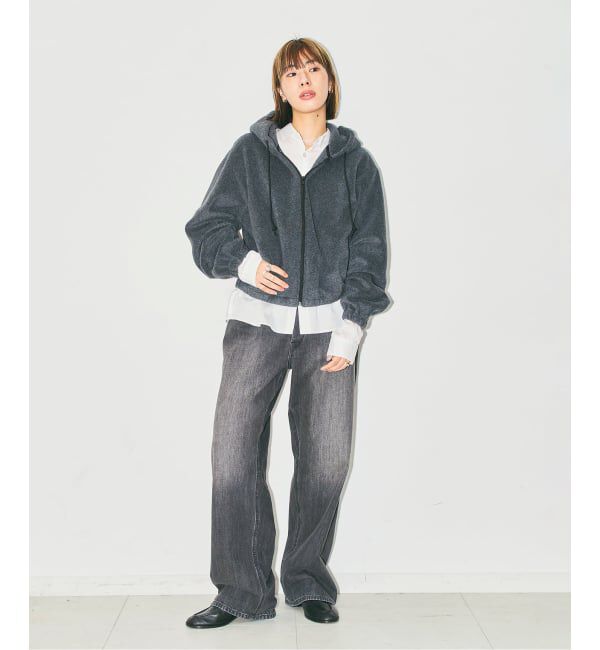  「《予約》FLEECE ZIP HOODIE：フリースパーカー」|Tシャツ・カットソー|