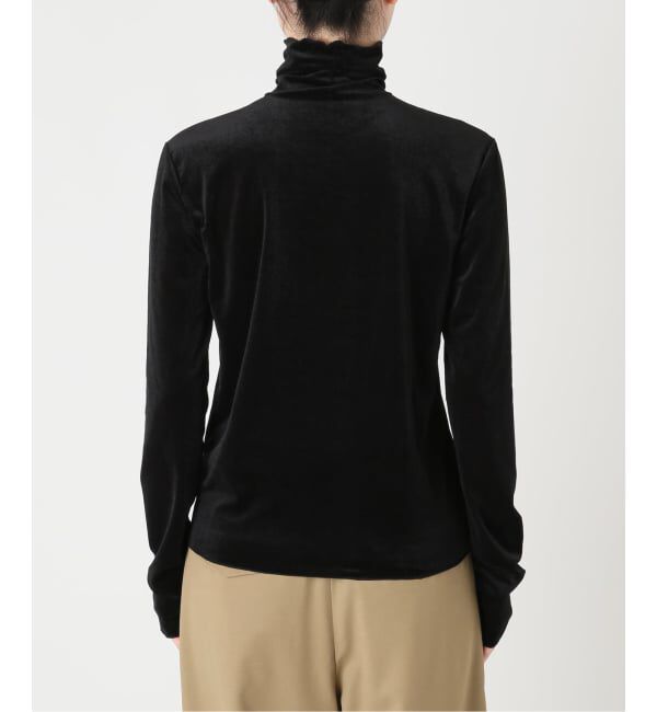  「《予約》SHEER VELOR HIGH NECK TOP：カットソー」|Tシャツ・カットソー|
