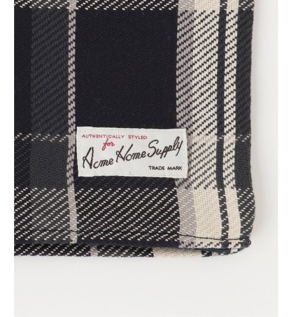 ACME「CHECK CUSHION COVER NV　クッションカバー45cm」|クッション・クッションカバー|