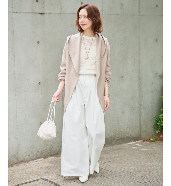 SLOBE IENA「《追加3》SLOBE 3WAY スムース巾着バッグ」|その他|