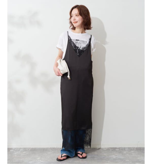 SLOBE IENA「《追加3》SLOBE 3WAY スムース巾着バッグ」|その他|