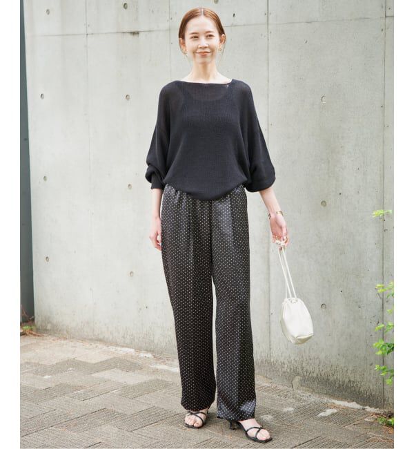 SLOBE IENA「《追加3》SLOBE 3WAY スムース巾着バッグ」|その他|