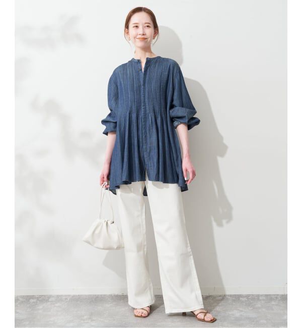 SLOBE IENA「《追加3》SLOBE 3WAY スムース巾着バッグ」|その他|