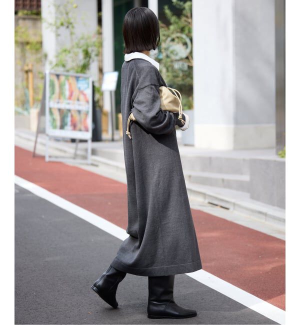 SLOBE IENA「《追加3》SLOBE 3WAY スムース巾着バッグ」|その他|