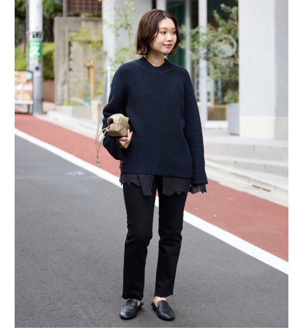 SLOBE IENA「《追加3》SLOBE 3WAY スムース巾着バッグ」|その他|