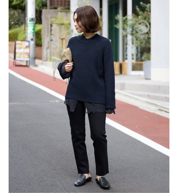 SLOBE IENA「《追加3》SLOBE 3WAY スムース巾着バッグ」|その他|