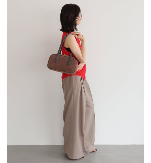 SLOBE IENA「ANTONELLO MASI SLOBE別注 スウェードボストンバッグ」|ボストンバッグ|