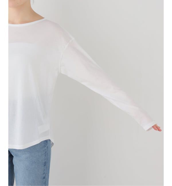 SLOBE IENA「シアープルオーバー」|Tシャツ・カットソー|