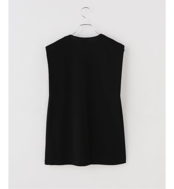 IENA「GGG/ジージージー STRUCTED SHOULDER N SLEEVE カットソー 02-01-1956」|Tシャツ・カットソー|