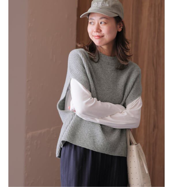 JOURNAL STANDARD relume「《一部WEB限定追加予約 / 新色》ウォッシャブルハミルトンウール畔ベスト」|ベスト・ジレ|