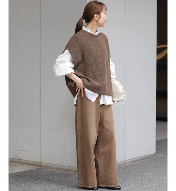 JOURNAL STANDARD relume「《一部WEB限定追加予約 / 新色》ウォッシャブルハミルトンウール畔ベスト」|ベスト・ジレ|