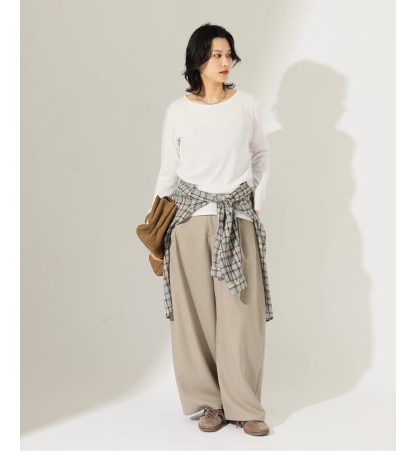 JOURNAL STANDARD「《新色あり/追加予約》ベアテレココンパクト ロングスリーブ プルオーバー」|Tシャツ・カットソー|