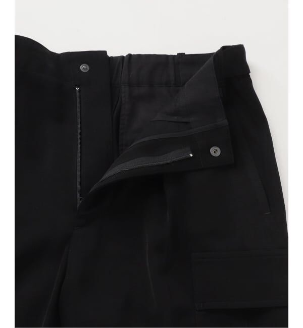 Spick and Span「《予約》スエードサテンカーゴパンツ」|カーゴ|