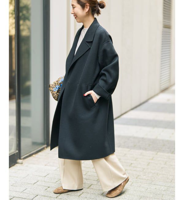 Spick and Span「《予約》ビーバーダブルフェイスチェスターコート」|チェスターコート|