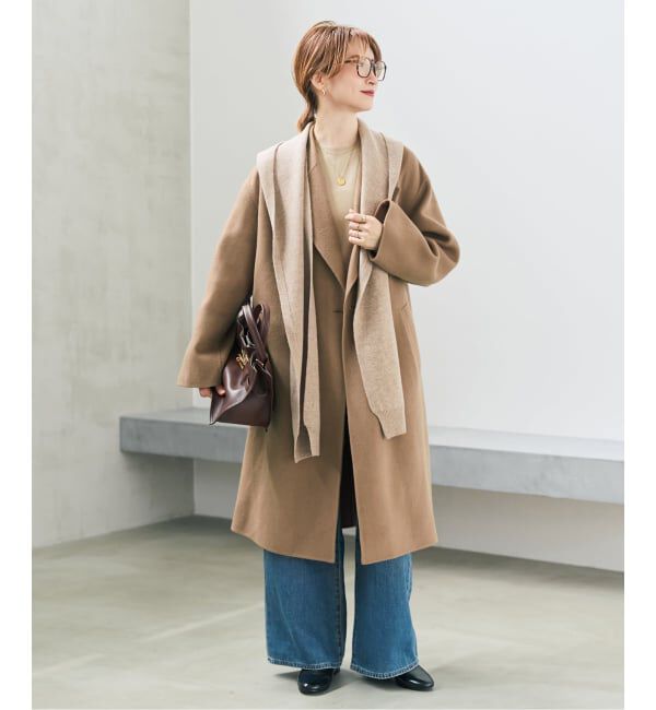 Spick and Span「《予約》ビーバーダブルフェイスチェスターコート」|チェスターコート|