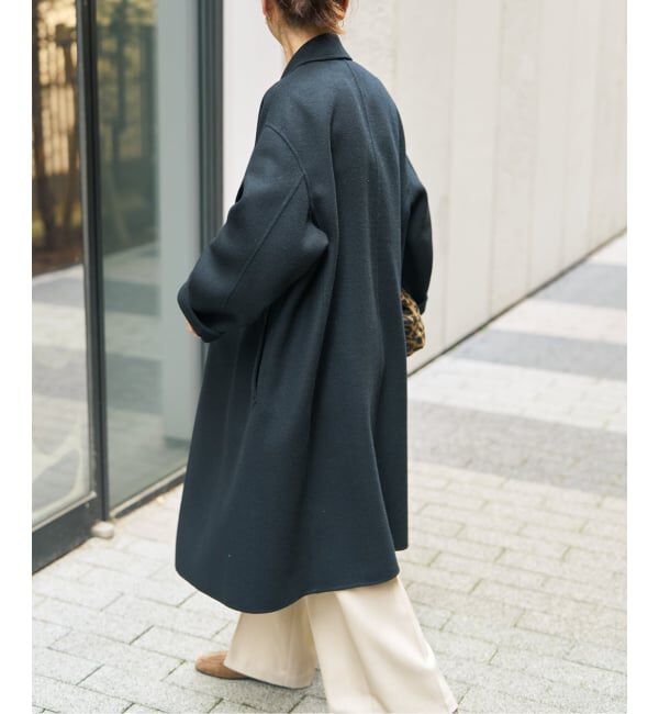 Spick and Span「《予約》ビーバーダブルフェイスチェスターコート」|チェスターコート|